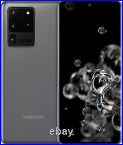 New Unlocked Samsung Galaxy S20 Ultra 5g Sm-g988u 128gb Black Gray Gsm+cdma