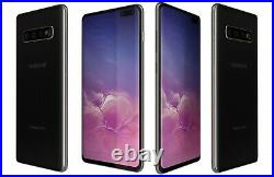 New in Box Samsung Galaxy S10 Plus SM-G975U Prism Black Unlocked ATT & T-Mobile