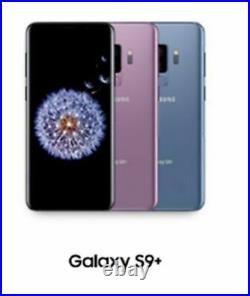 New in Box Samsung Galaxy S9+ Plus G965U 64GB GSM Unlocked for ATT T-Mobile