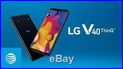 New in Sealed Box LG V40 ThinQ V405TA 64GB 6.4 T-Mobile Smartphone Aurora Black
