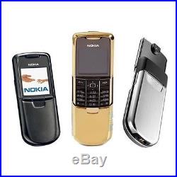 Nokia 8800 Carbon Arte Titanium Bluetooth Slip Symbian Cell Phone T-Mobile Black