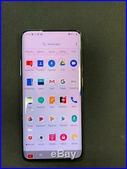 OnePlus 7Pro GM1915 256GB GSM Unlocked Screen has pink shade Smartphone