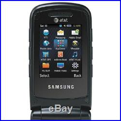 Original Samsung Rugby II SGH-A847 AT&T 3G GSM Unlocked Cellular Flip Phone