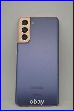 REFURBISHED Samsung Galaxy S21 5G SM-G991U 128GB GRAY PINK PURPLE WHITE UNLOCKED