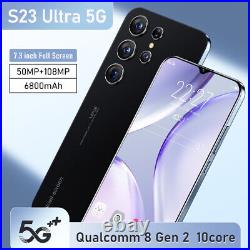 S23 Ultra 5G Smartphone 7.3 8GB+256GB Factory Unlocked Android 13 Mobile Phones