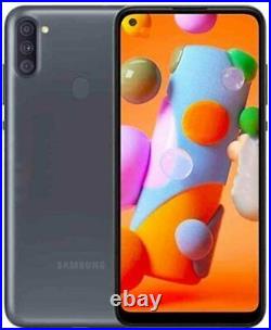 Samsung Galaxy A11 SM-A115U 32GB(AT&T GSM Single Sim) Unlocked Phone Black