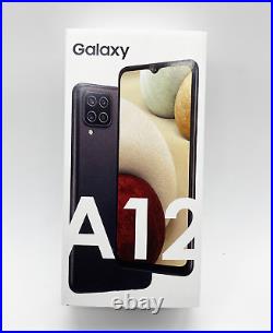 Samsung Galaxy A12 32GB (GSM Unlocked) 3GB RAM Single Sim 6.5 Display Black