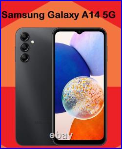 Samsung Galaxy A14 5G 64GB (GSM UNLOCKED) 4GB RAM 6.6 Display Black Mint