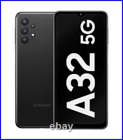Samsung Galaxy A32 5G 6.5 64GB A326U T-MOBILE GSM Unlocked? (Awesome Black)