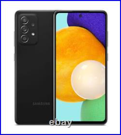 Samsung Galaxy A52 A526U 5G 6.5 128GB Awesome Black (GSM Unlocked) Good