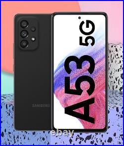 Samsung Galaxy A53 5G 128GB Black SM-A536 (Unlocked T-Mobile AT&T) Open Box