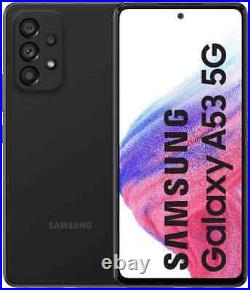 Samsung Galaxy A53 5G 128GB LTE Black SM-A536 Unlocked T-Mobile- AT&T Mobile 2B2