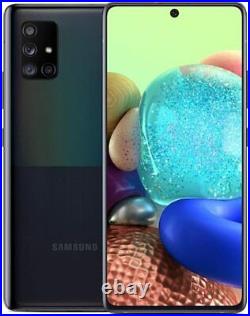 Samsung Galaxy A71 5G 128GB A716U Black T-Mobile/Simple Mobile Phones Very Good
