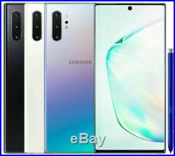 Samsung Galaxy Note10+ Plus SM-N975U1 256GB White Black Glow (Unlocked) 9/10