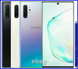 Samsung Galaxy Note10+ Plus SM-N975U1 256GB White Black Glow (Unlocked) A