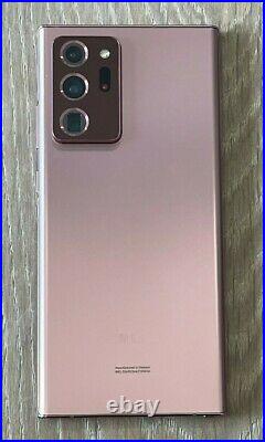 Samsung Galaxy Note20 Ultra 5G SM-N986U 128GB Mystic Bronze (Unlocked) NEW