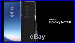 Samsung Galaxy Note8 SM-N950U 64GB Black Unlocked A Grade Shadow