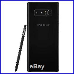 Samsung Galaxy Note 8 N950U Black (Verizon + GSM Unlocked AT&T / T-Mobile)