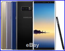 Samsung Galaxy Note 8 SM-N950F/DS 64GB (FACTORY UNLOCKED) Black Gold Gray Pink