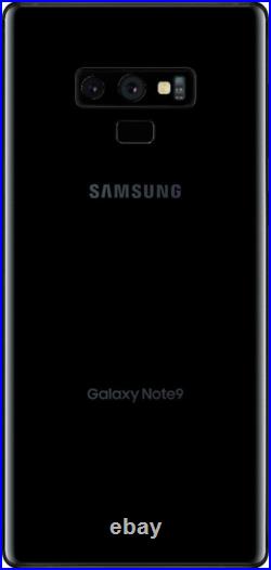 Samsung Galaxy Note 9 128GB N960U Unlocked Black Smartphone AT&T T-Mobile Sprint
