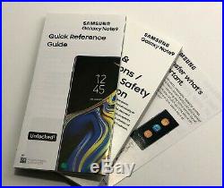 Samsung Galaxy Note 9 Factory Unlocked 128GB AT&T Sprint T-Mobile Verizon N960U1