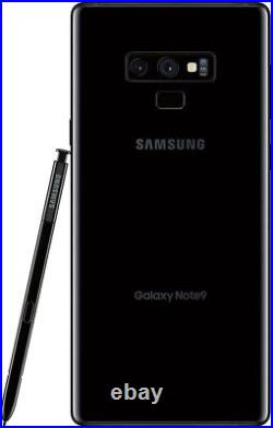 Samsung Galaxy Note 9 N960U 128GB Onyx Black Factory Unlocked 10/10 Condition