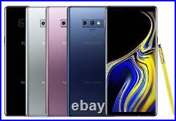 Samsung Galaxy Note 9 SM-N960U 128GB All Colors (Unlocked) Excellent