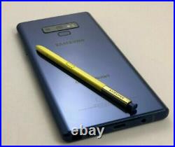 Samsung Galaxy Note 9 Sm-n960u 128gb Blue Verizon Unlocked Free Fed Ex 2-day