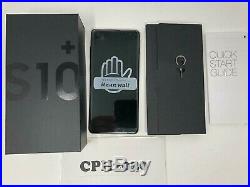 Samsung Galaxy S10+ Plus SM-G975U 512GB Ceramic Black GSM Phone Unlocked