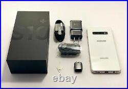 Samsung Galaxy S10+ Plus Sm-g975u 128gb Prism White Unlocked Verizon Att Tmobile