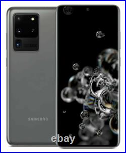 Samsung Galaxy S20 Ultra 5G SM-G988U1 128GB Cosmic Grey (Unlocked) 10/10