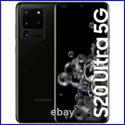 Samsung Galaxy S20 Ultra 5G SM-G988U Unlocked 128GB 6.9 Large Screen Good