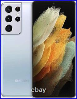 Samsung Galaxy S21 Ultra 5G SM-G998U- 128GB- Silver Carrier Unlocked B-stock