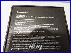 Samsung Galaxy S22 5G SM-S901U 128GB Black (Verizon) Brand new sealed original