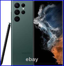 Samsung Galaxy S22 Ultra, 128GB, Green, Factory Unlocked-New