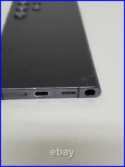 Samsung Galaxy S22 Ultra 5G 128GB S908U Phantom Black As-Is/For Parts- Read