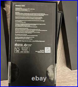Samsung Galaxy S23 SM-S911U 128GB Phantom Black (Unlocked)