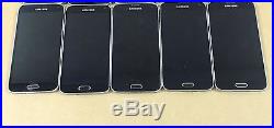 Samsung Galaxy S5 G900V Charcoal Black (Verizon) Wholesale Lot Of 5