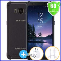 Samsung Galaxy S8 Active G892 64GB Meteor Gray UNLOCKED Smartphone SHADED