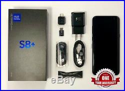 Samsung Galaxy S8+ Plus Black AT&T Sprint Verizon G955U1 Factory Unlocked