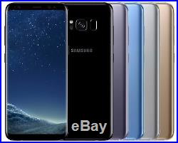 Samsung Galaxy S8 SM-G950FD Dual Sim (FACTORY UNLOCKED) Black Gold Gray Blue