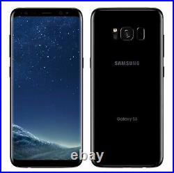 Samsung Galaxy S8 Sm-g950u 64gb Black Fully Unlocked Gsm & Cdma Verizon At&t