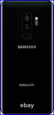 Samsung Galaxy S9 Plus SM-G965U 64GB Black Factory Unlocked Verizon AT&T TMobile
