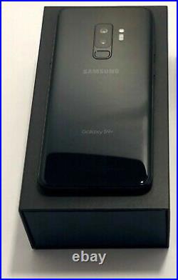 Samsung Galaxy S9+ Plus Sm-g965u Black 64gb Unlocked Verizon Free Fedex 2 Day