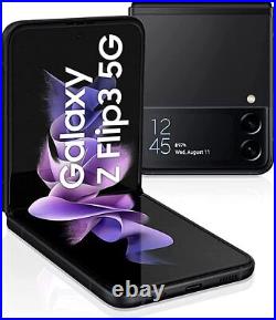 Samsung Galaxy Z FLIP 3 SM-F711U1 128GB FACTORY UNLOCK CDMA + GSM GOOD