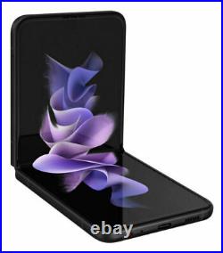 Samsung Galaxy Z Flip3 5G SM-F711U-128GB-Phantom Black (Carrier Unlock) B-Stock