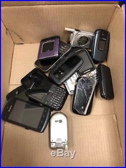 Samsung/LG/Motorola/Android Salvage Lot AS IS FOR PARTS/REPAIR 51 Devices