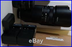 Samsung NX1 with lenses and accessories