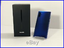 Samsung Note 10 Plus N975u 256gb Aura Black At&t Gsm Unlocked Free 2 Day Fed Ex