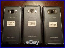 Samsung galaxy AT&T S8 Active PARTS ONLY/NOT WORKING lot of 3